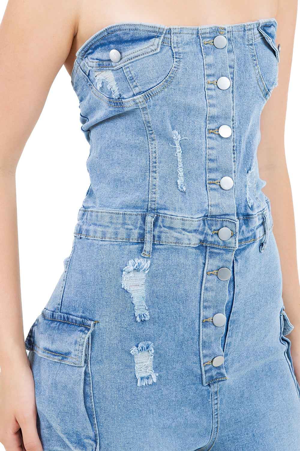 COMBINAISON EN JEAN MODE FEMME