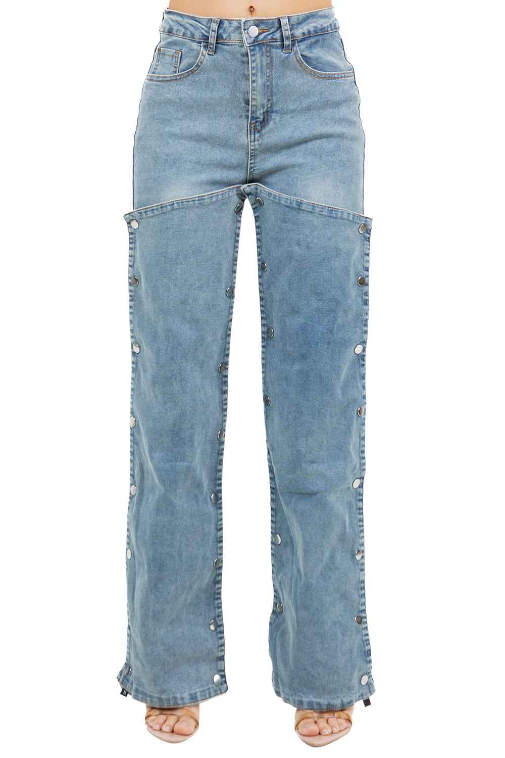 PANTALONS EN JEAN STYLE MODE FEMME