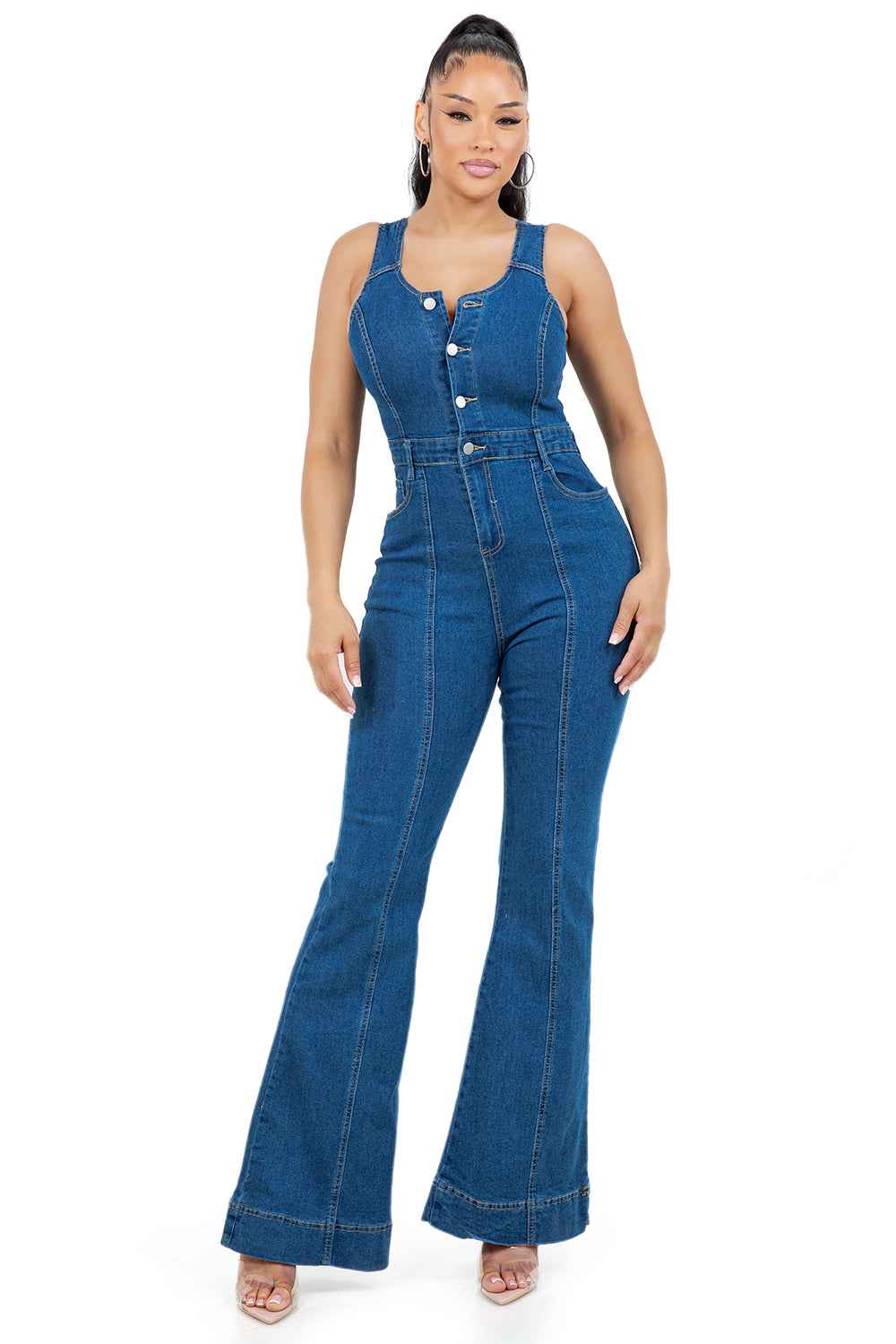 COMBINAISON EN JEAN MODE FEMME