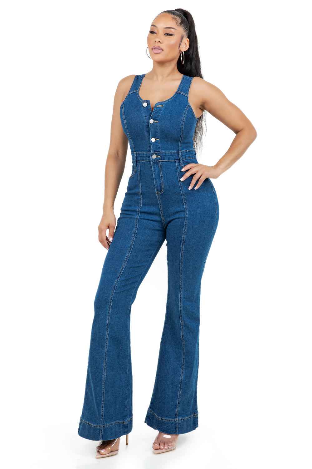 COMBINAISON EN JEAN MODE FEMME