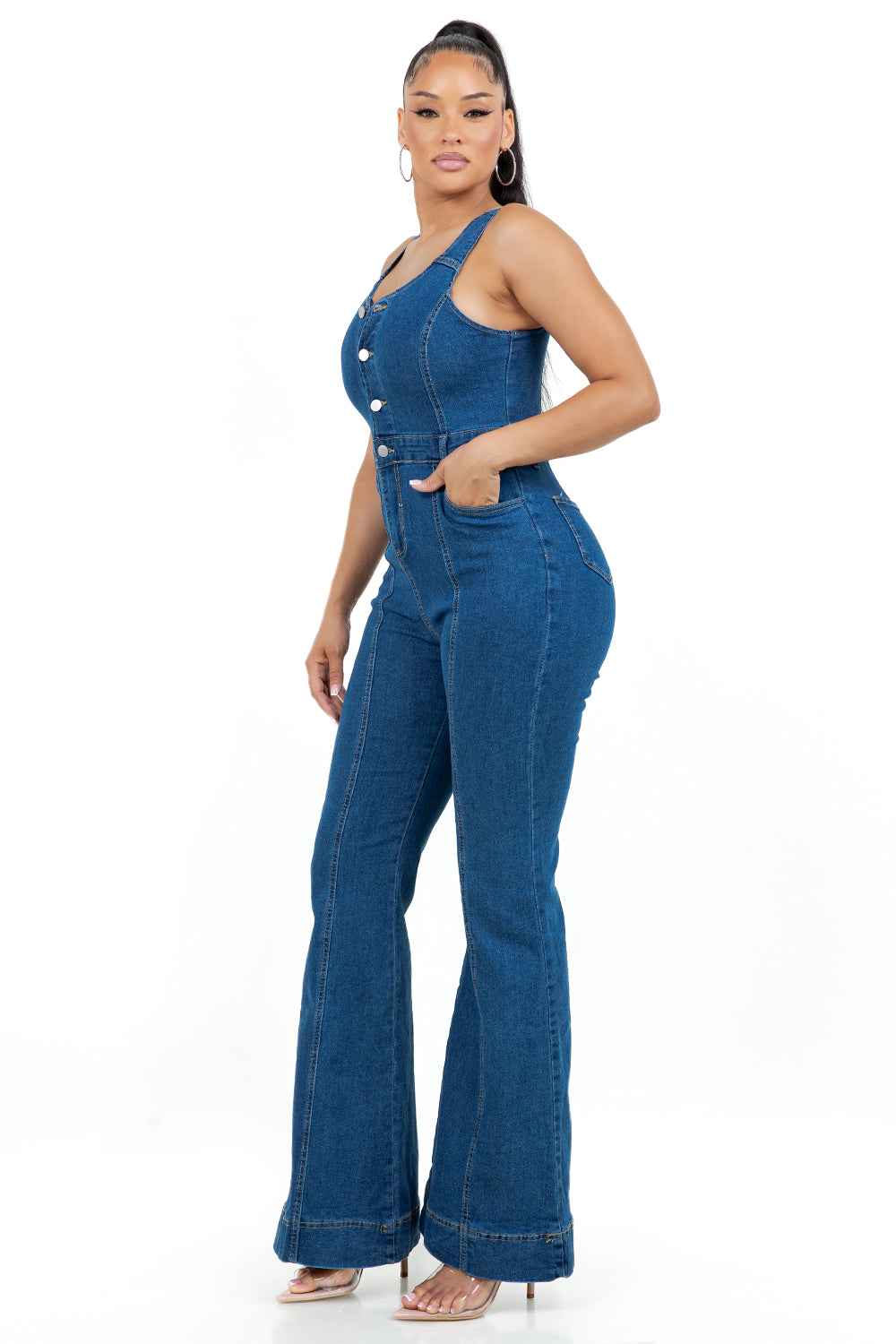 COMBINAISON EN JEAN MODE FEMME