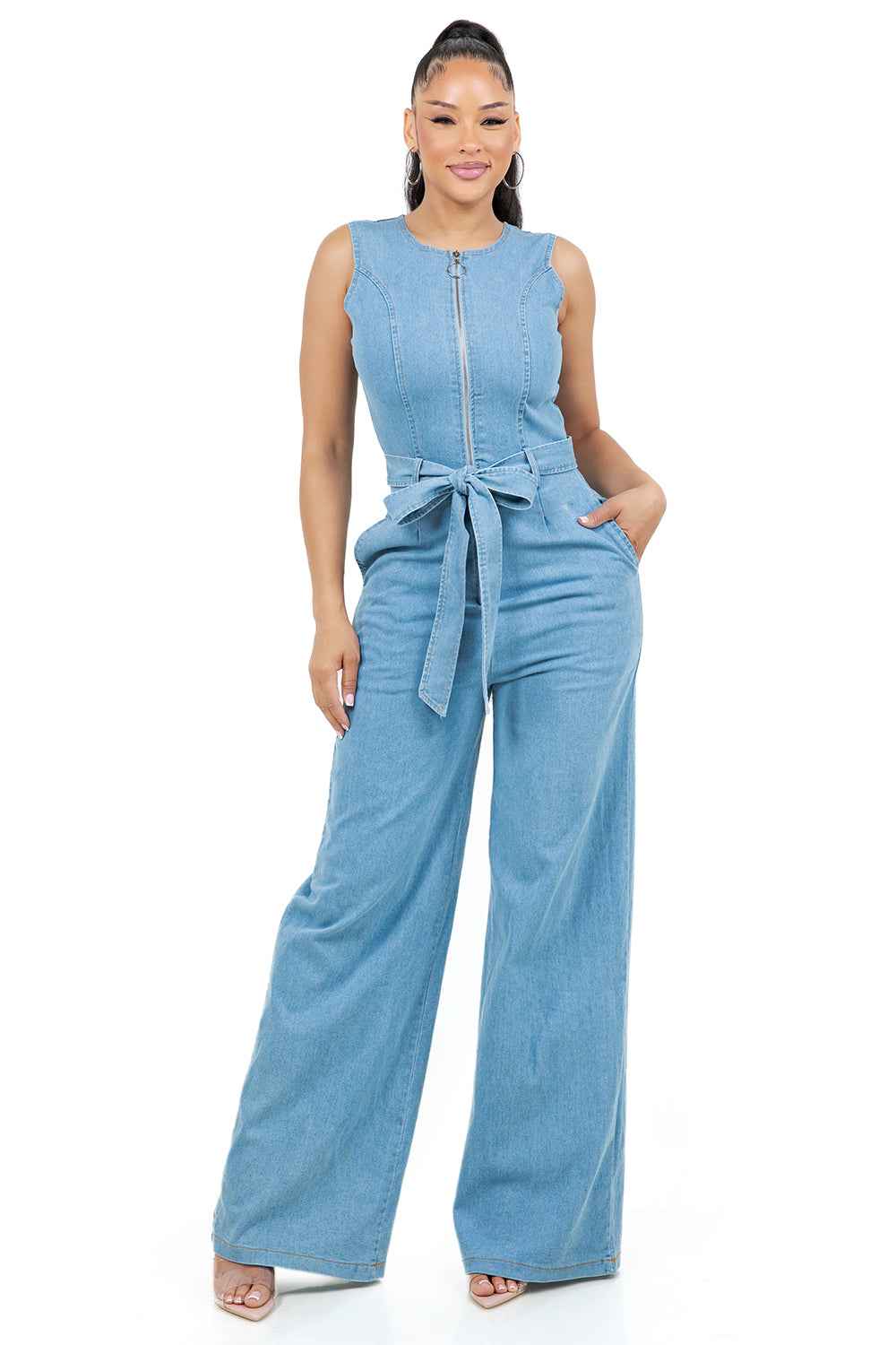 COMBINAISON EN JEAN MODE FEMME