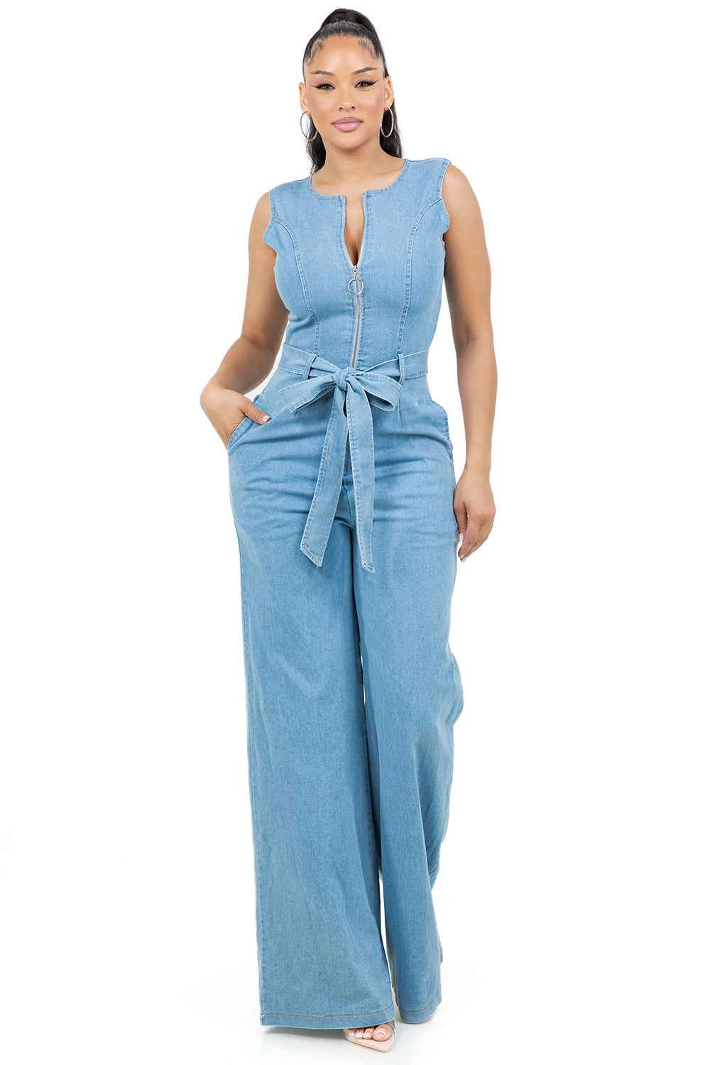 COMBINAISON EN JEAN MODE FEMME