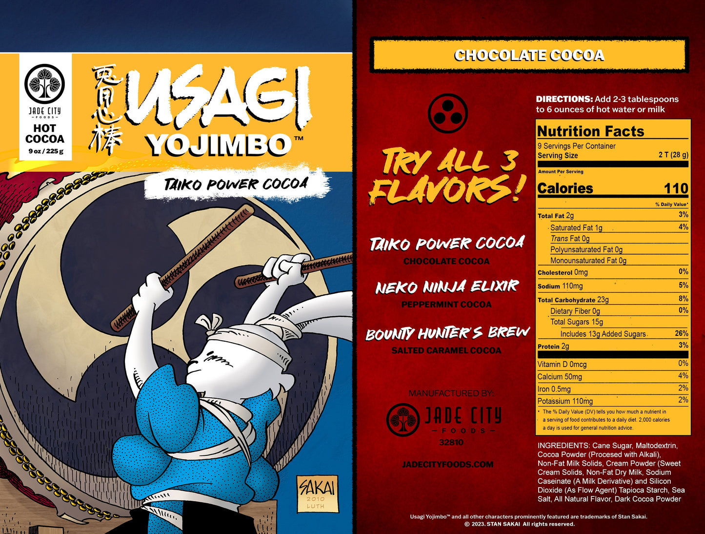 Taiko Power Cocoa : Chocolate Cocoa