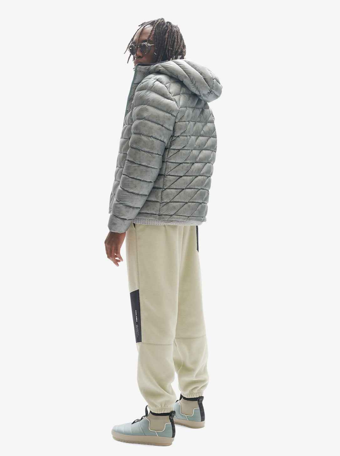 Packable Down Jacket - Slate Gray