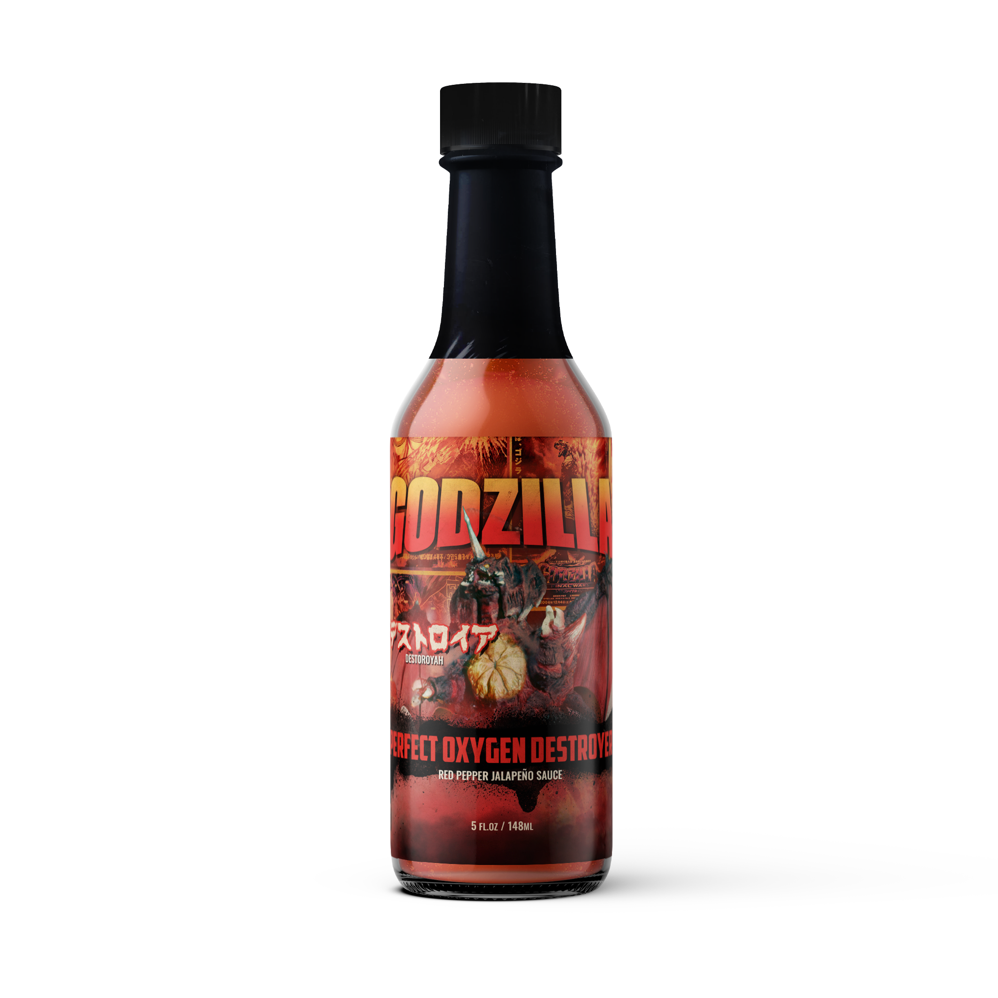 Destoroyah's Perfect Oxygen Destroyer : Red Pepper Jalapeño Sauce
