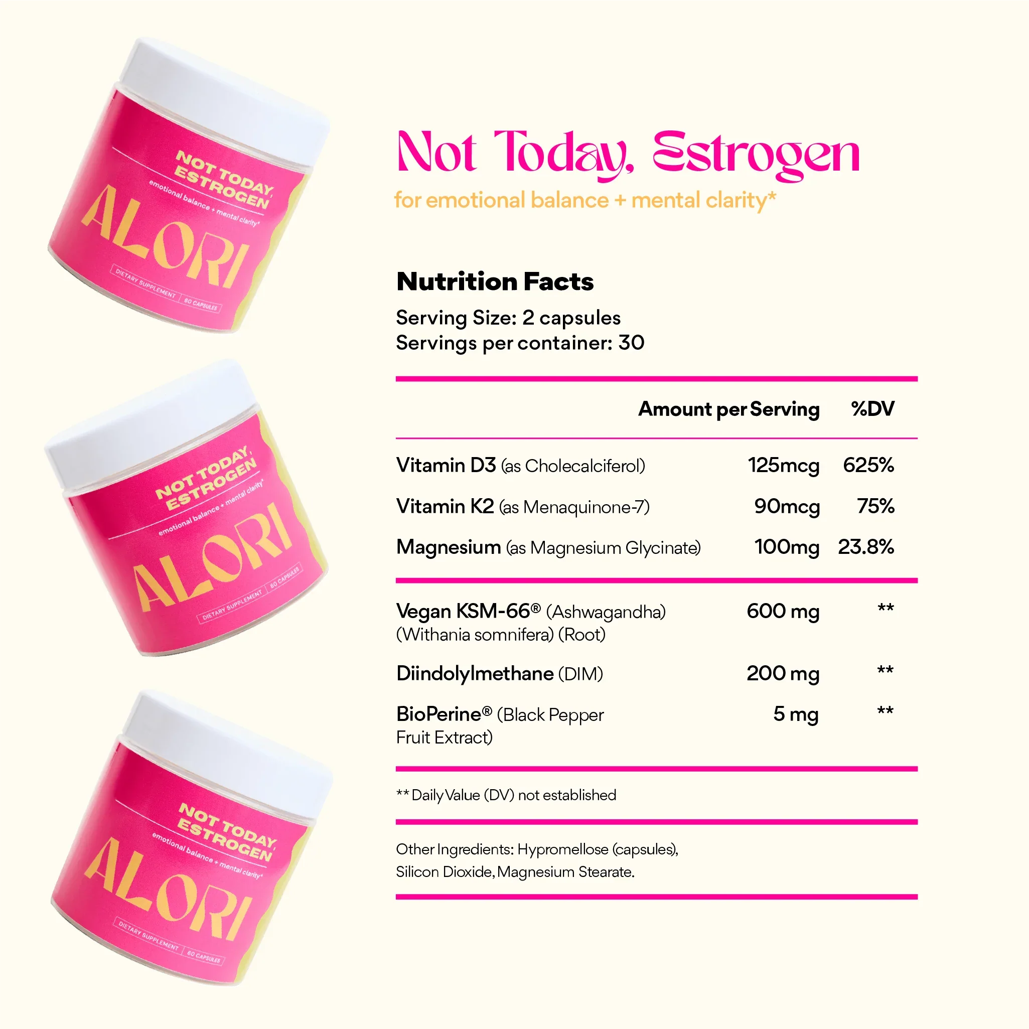 Not Today, Estrogen - Lolomo!