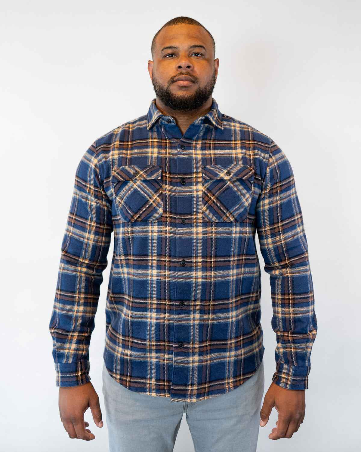 Field Grand Flannel, Pecan Plaid