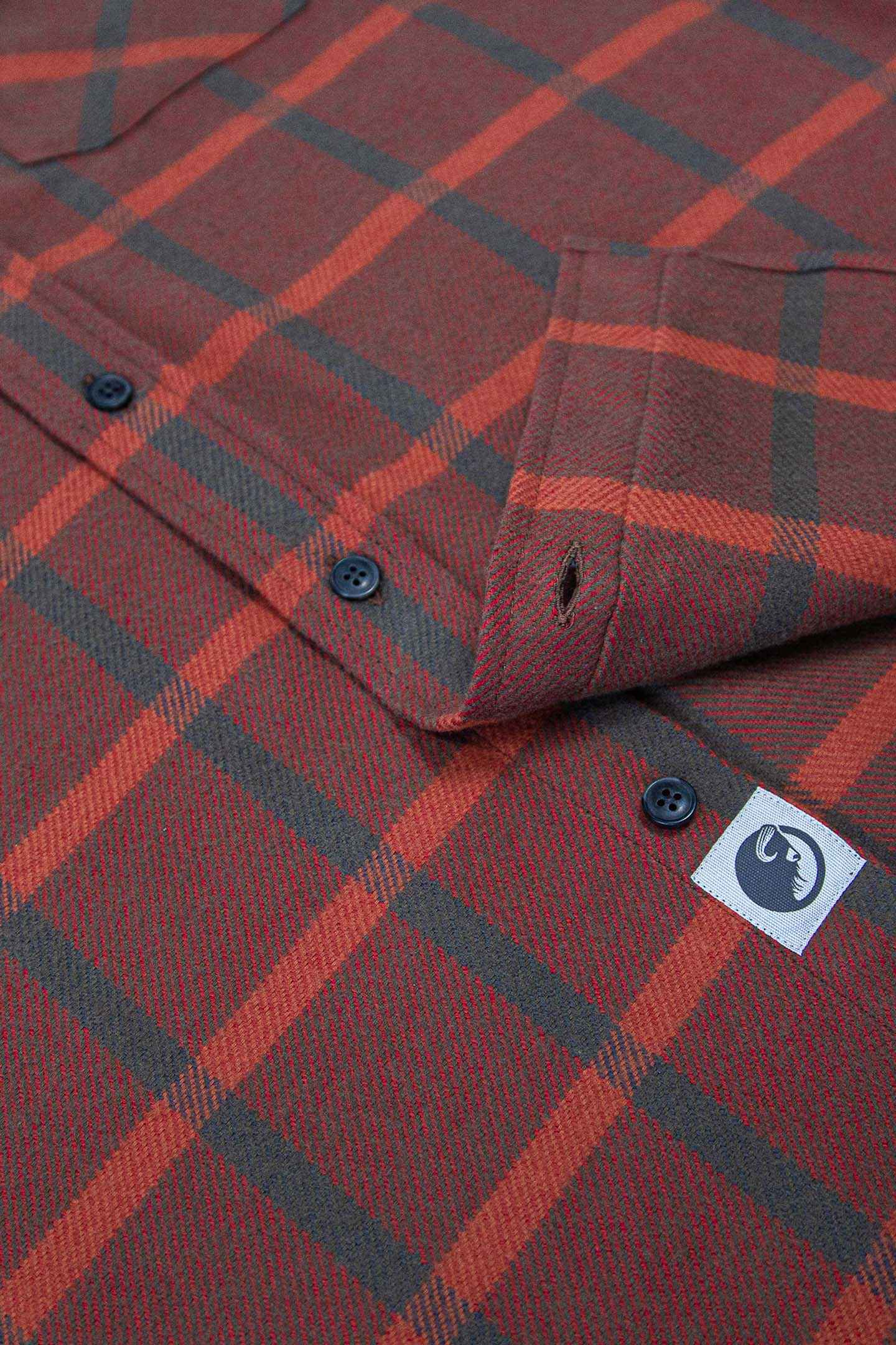 Field Grand Flannel, Brick Windowpane