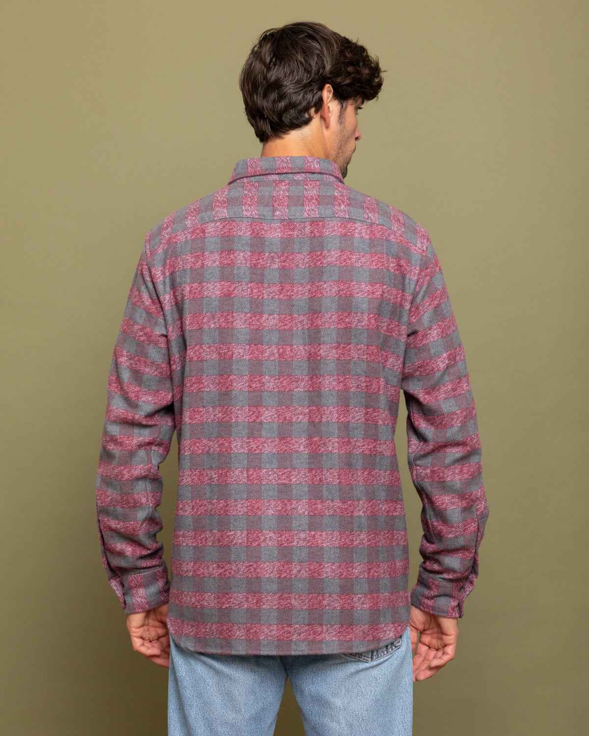 Grand Flannel, Burgundy