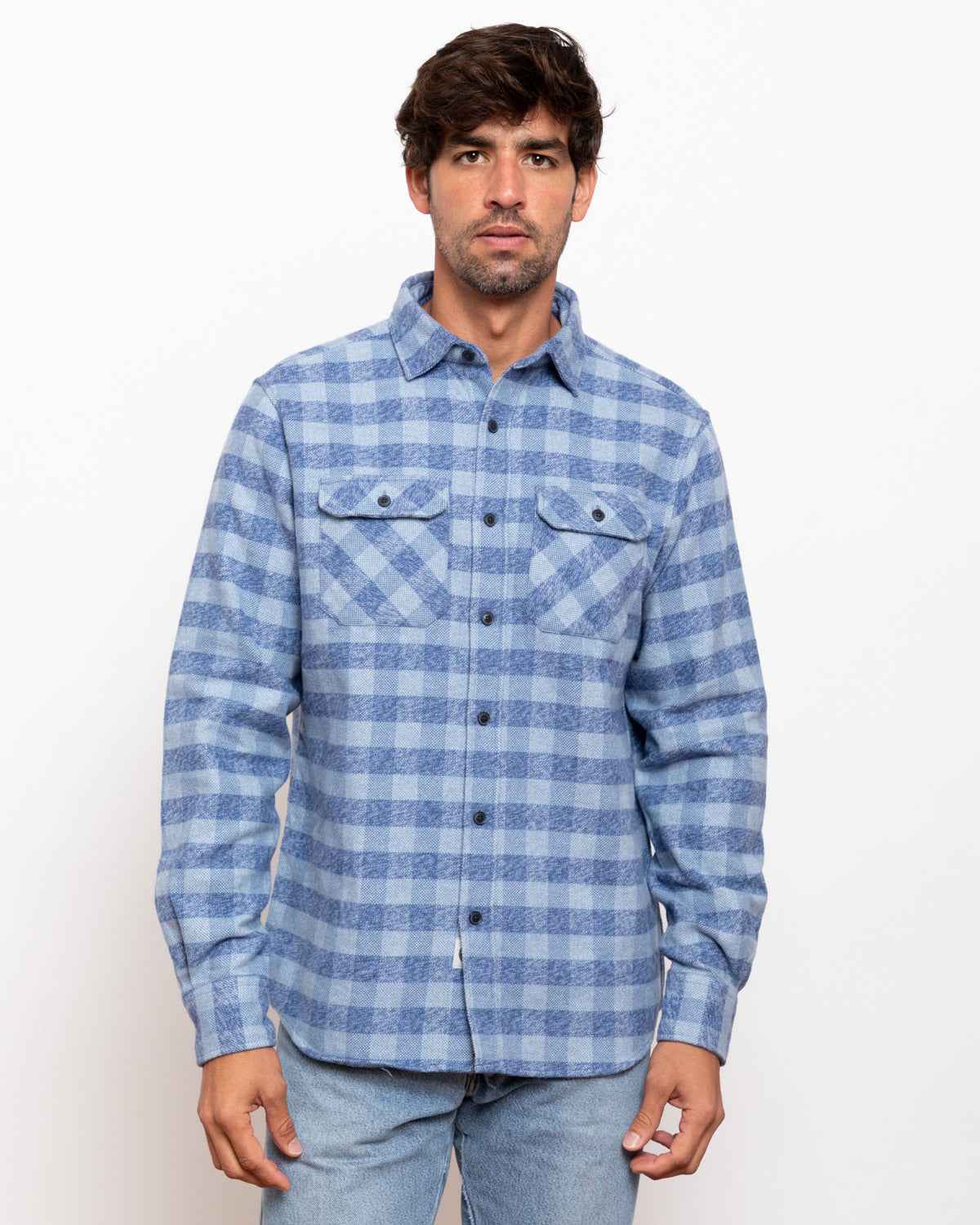 Grand Flannel, Checkered Blue