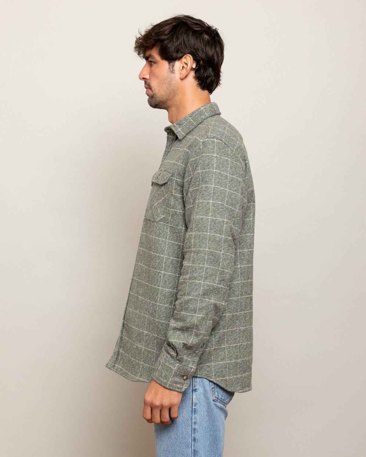 Grand Flannel, Moss Green