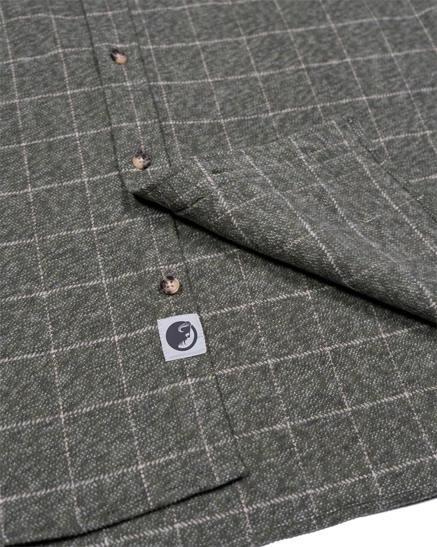 Grand Flannel, Moss Green