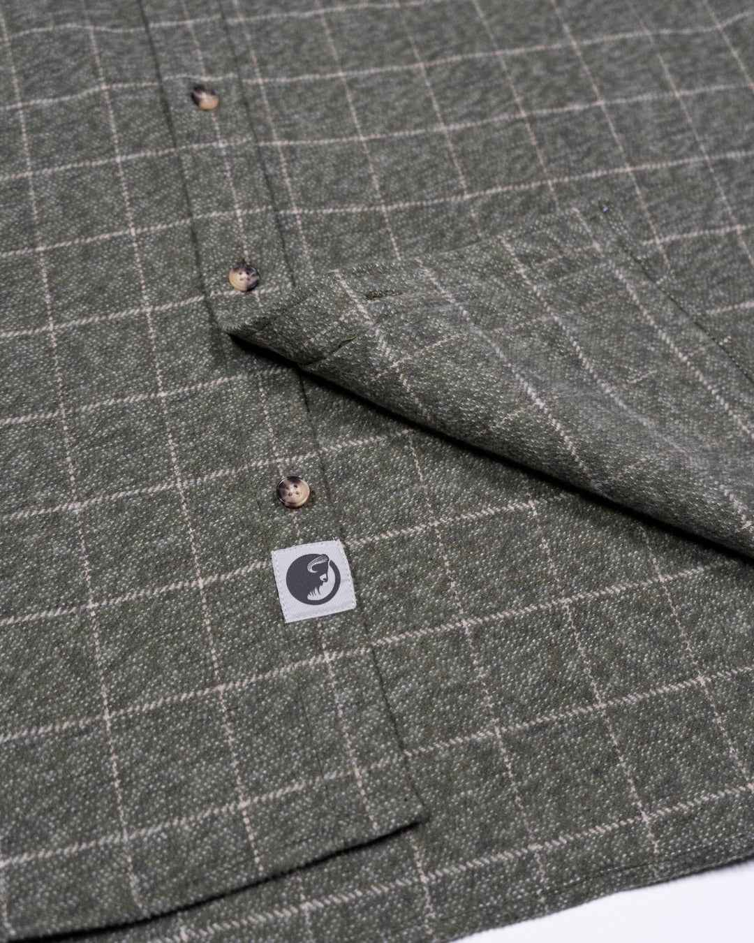 Grand Flannel, Moss Green