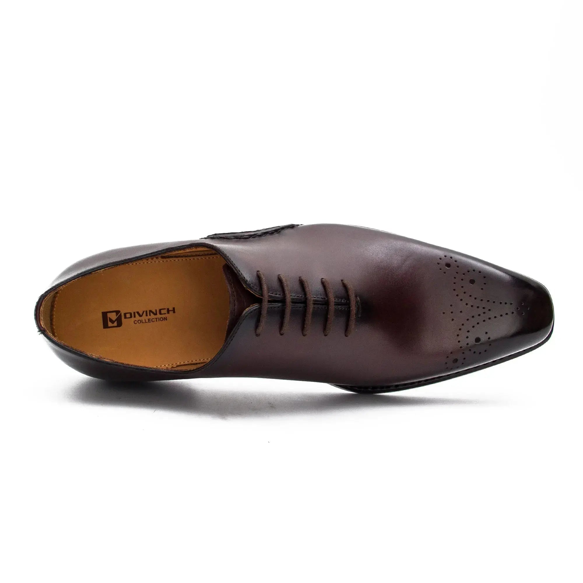 Goodyear Handmade Patina Oxford Shoes-Coffee - Lolomo!