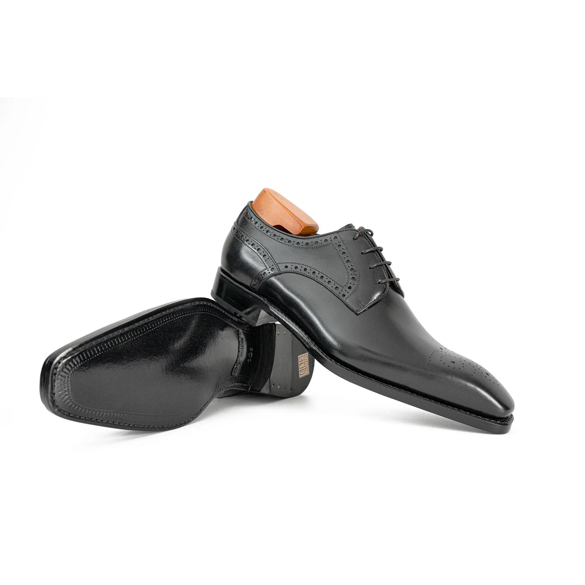 Goodyear Welted Patent Leather Oxford Shoes - Lolomo!