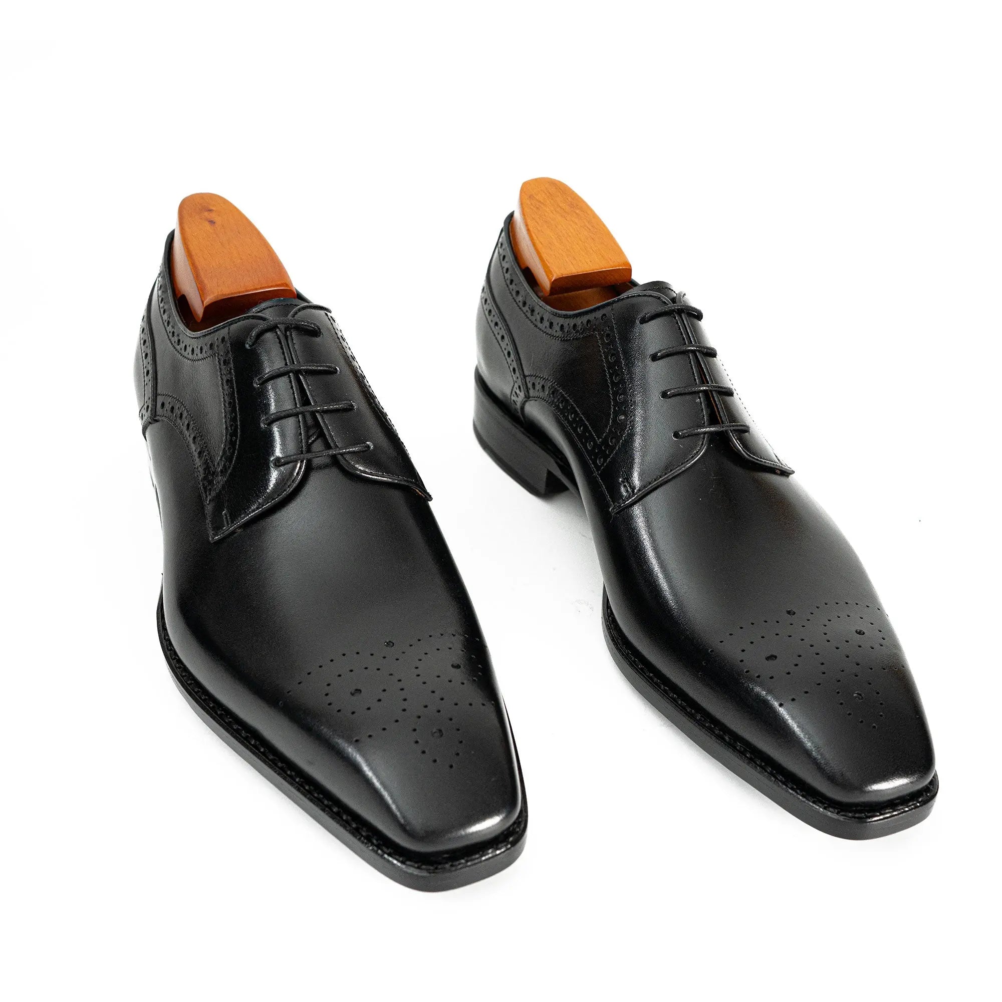 Goodyear Welted Patent Leather Oxford Shoes - Lolomo!