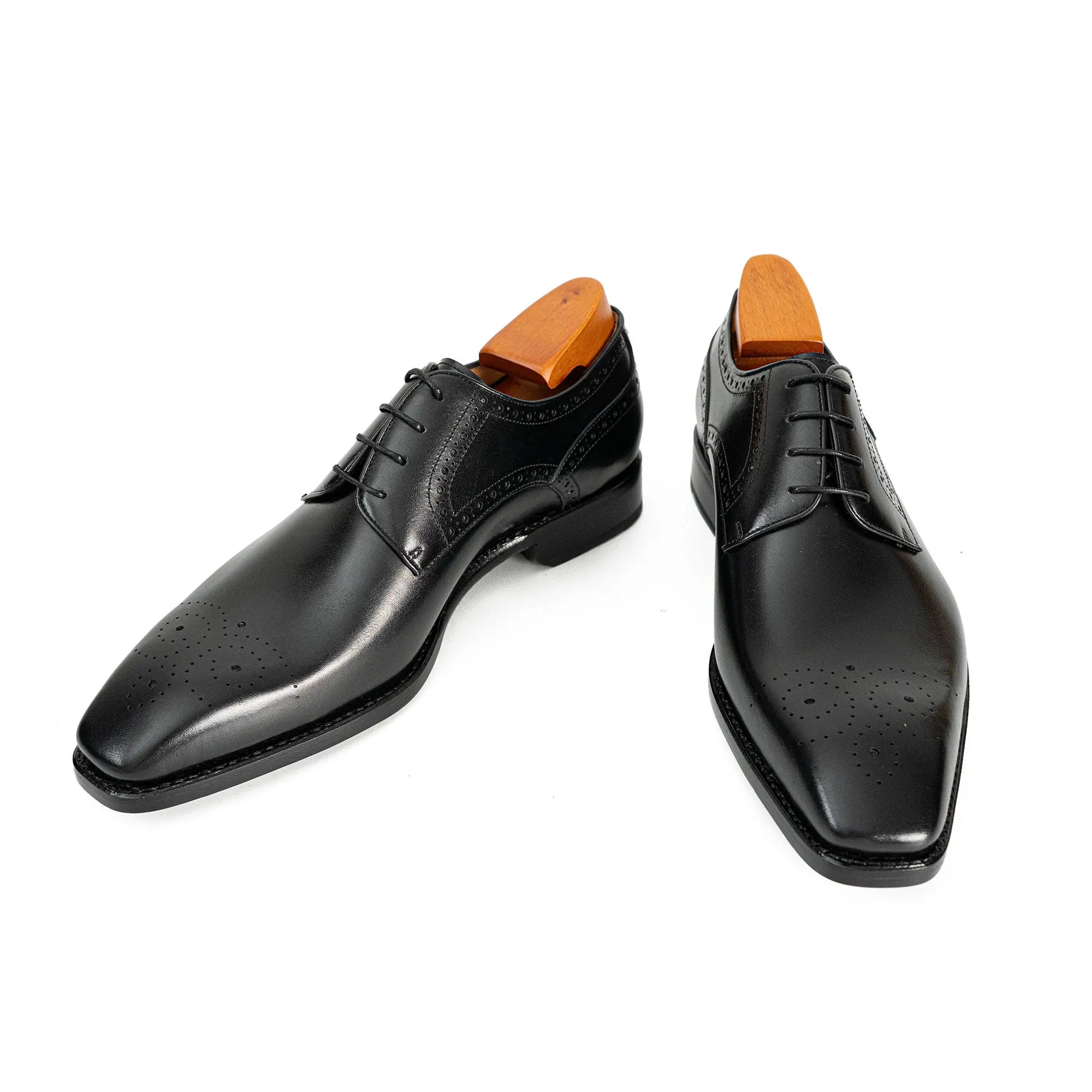 Goodyear Welted Patent Leather Oxford Shoes - Lolomo!