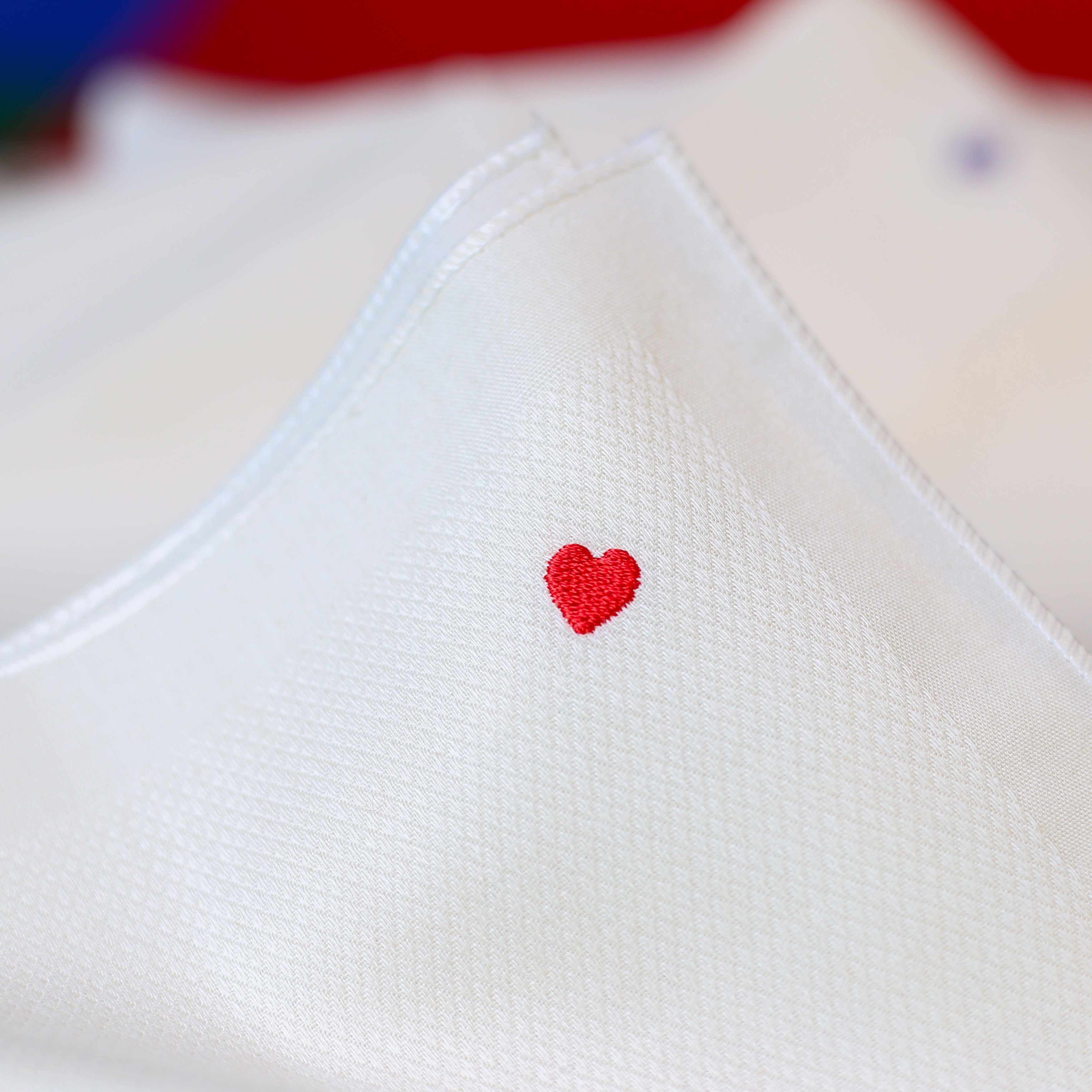 Our Extra-Soft, Extra-Sustainable Hanky with ❤️ Heart Embroidery
