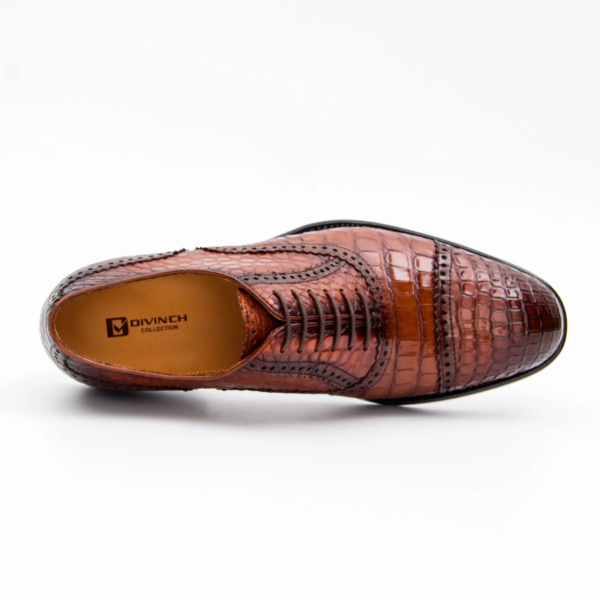 Goodyear welted alligator Oxford shoes - Lolomo!