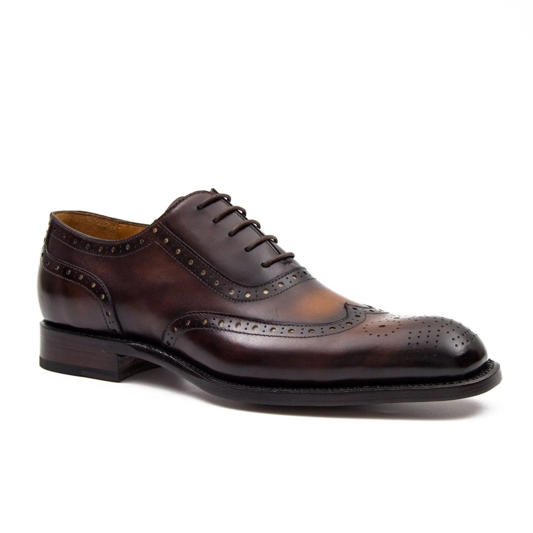 Brown Oxford Brogue Shoes for Men - Lolomo!