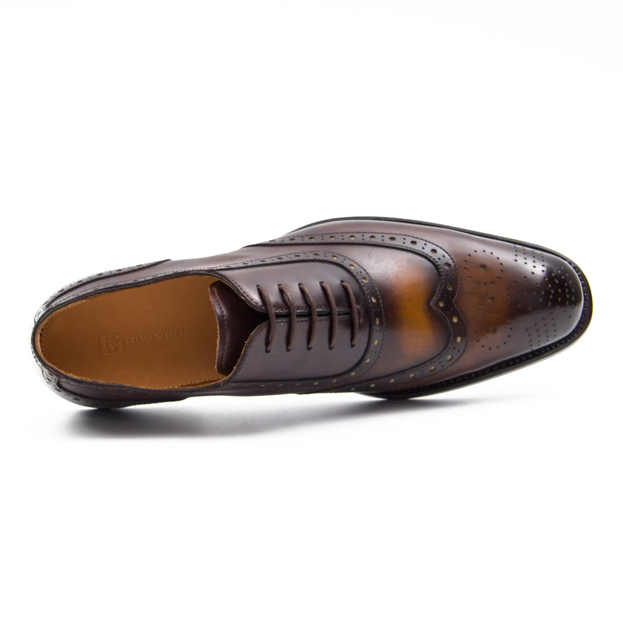 Brown Oxford Brogue Shoes for Men - Lolomo!