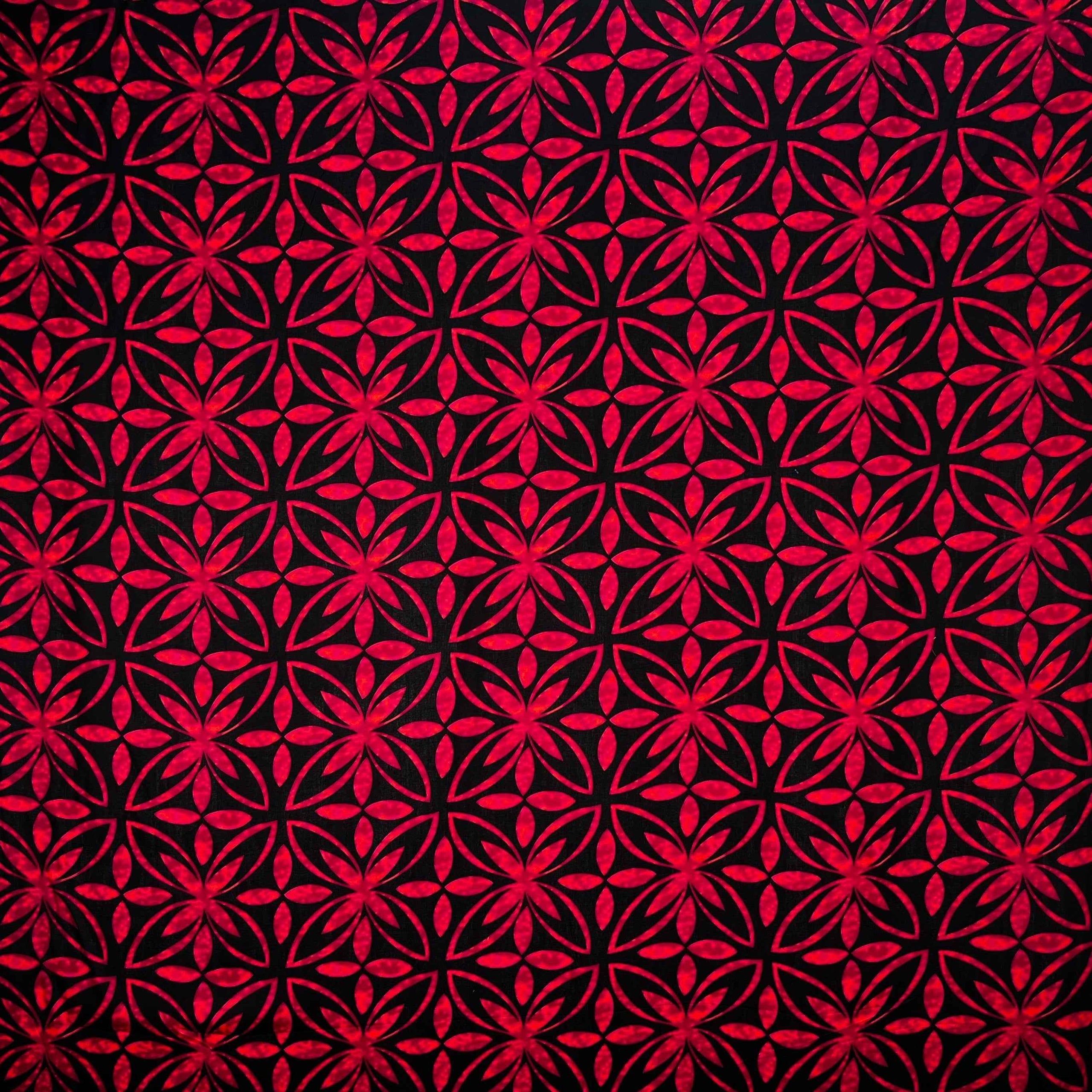 Tissu en popeline de rayonne à imprimé floral aquarelle | Tissu Islands