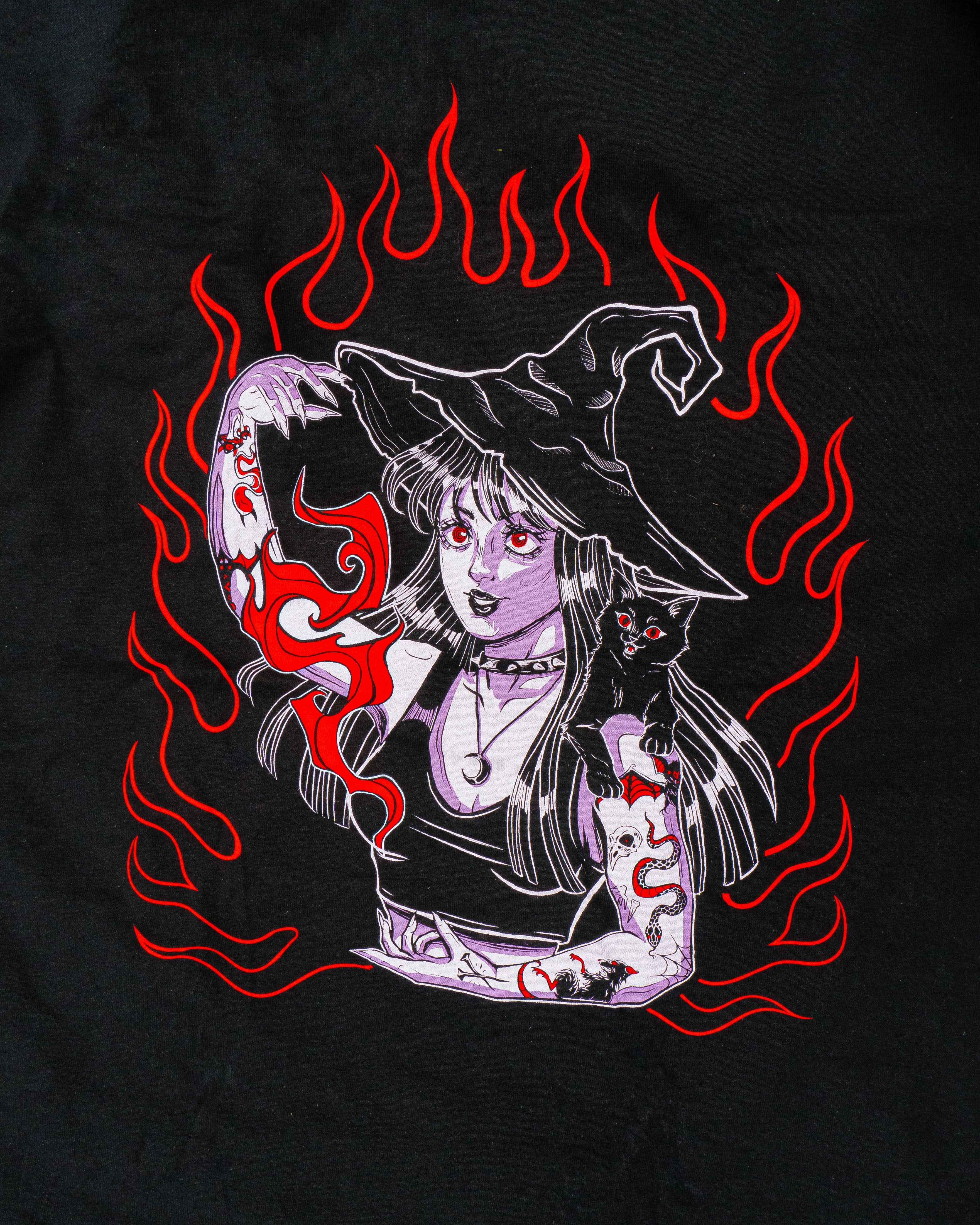 Incantation -  Tattooed Witch Long Sleeve Shirt
