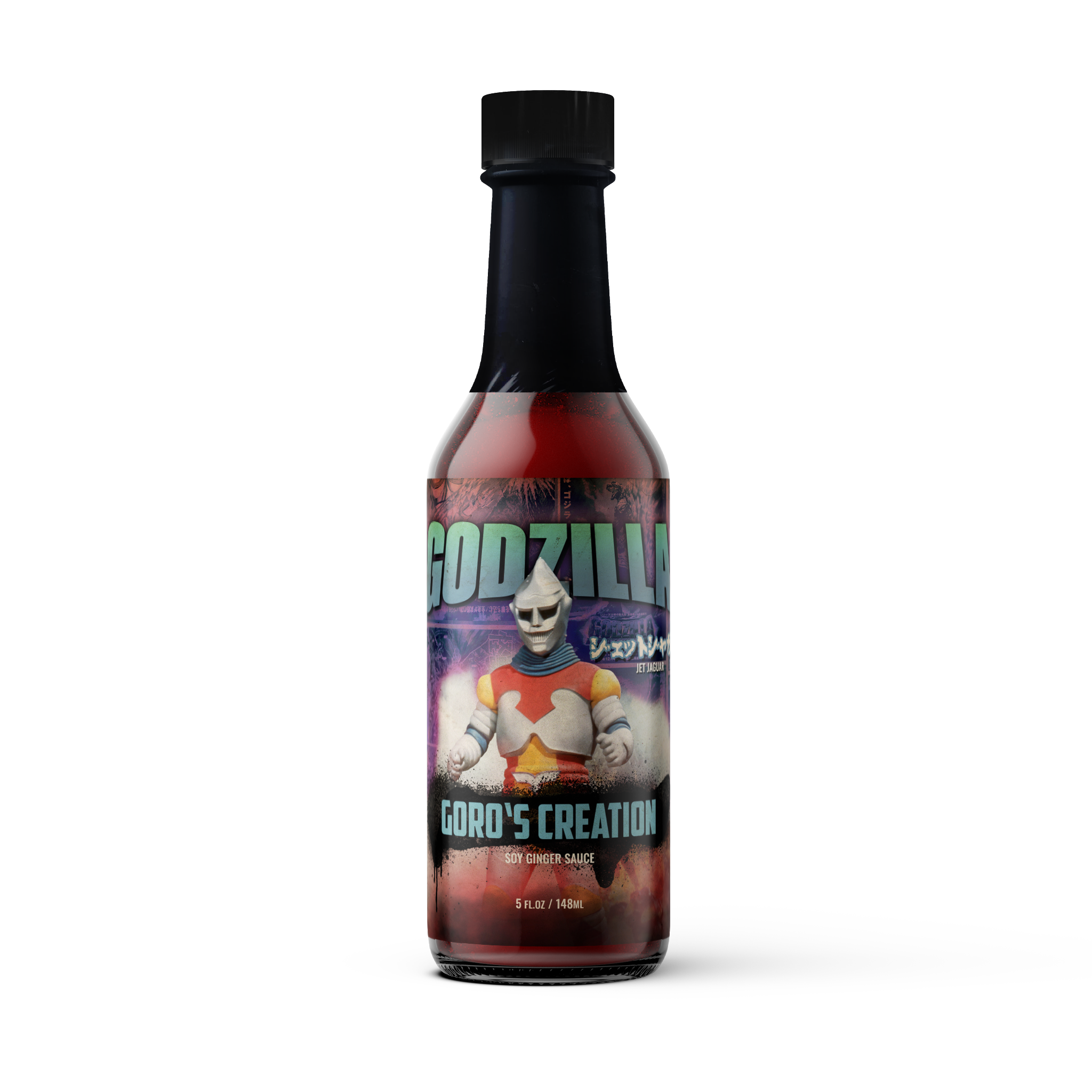Paquete de 5 salsas picantes Godzilla: Serie 5