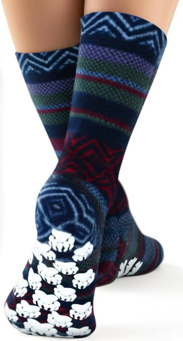 Polar Feet SUPER STRETCHY Fleece Socks - Nordic