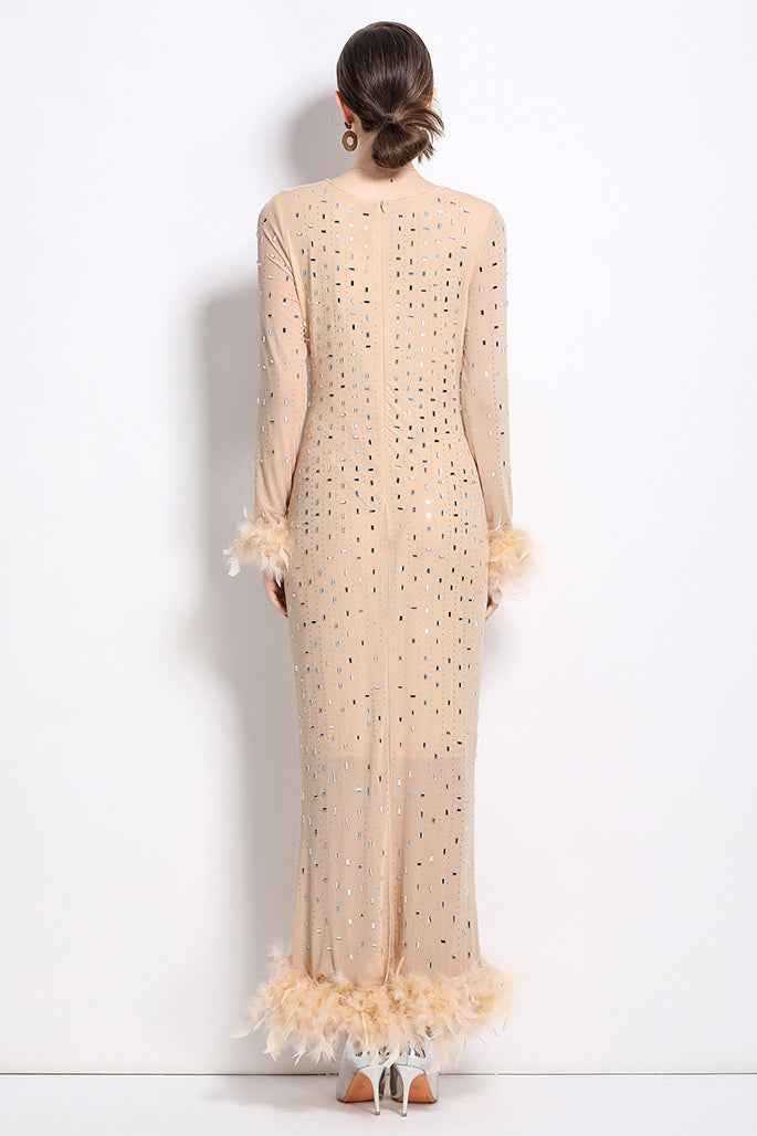WOMEN FASHION MAXI PARTY DRESS