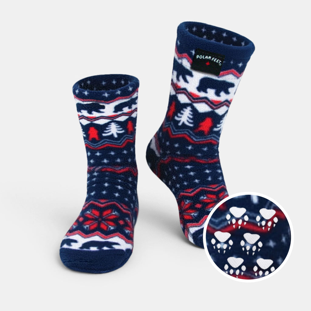 Polar Feet Adult Socks - Polar Bear