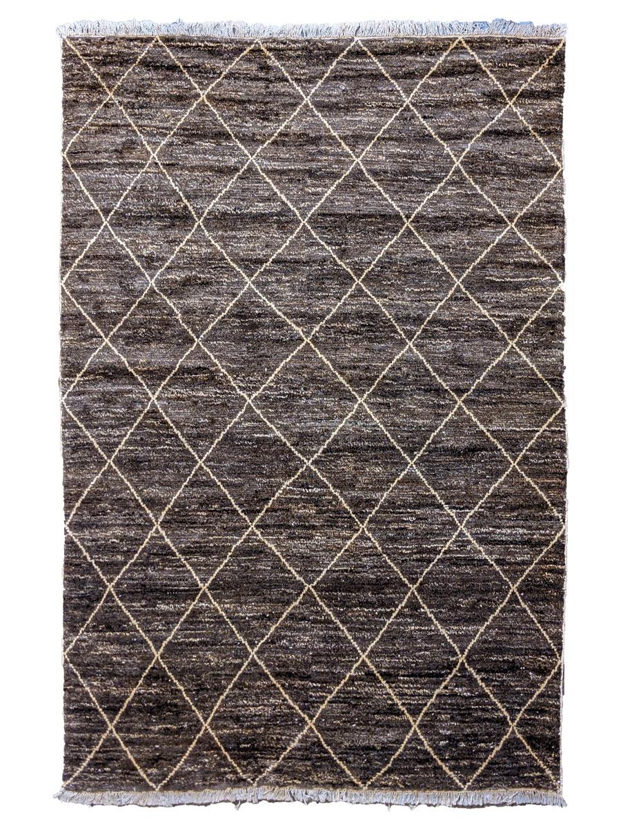Tétouan Hand Knotted Rug - Size: 8.11 x 6