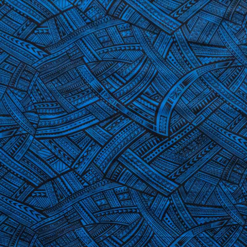 Traditional Polynesian Tattoo Fabric | Polyester
