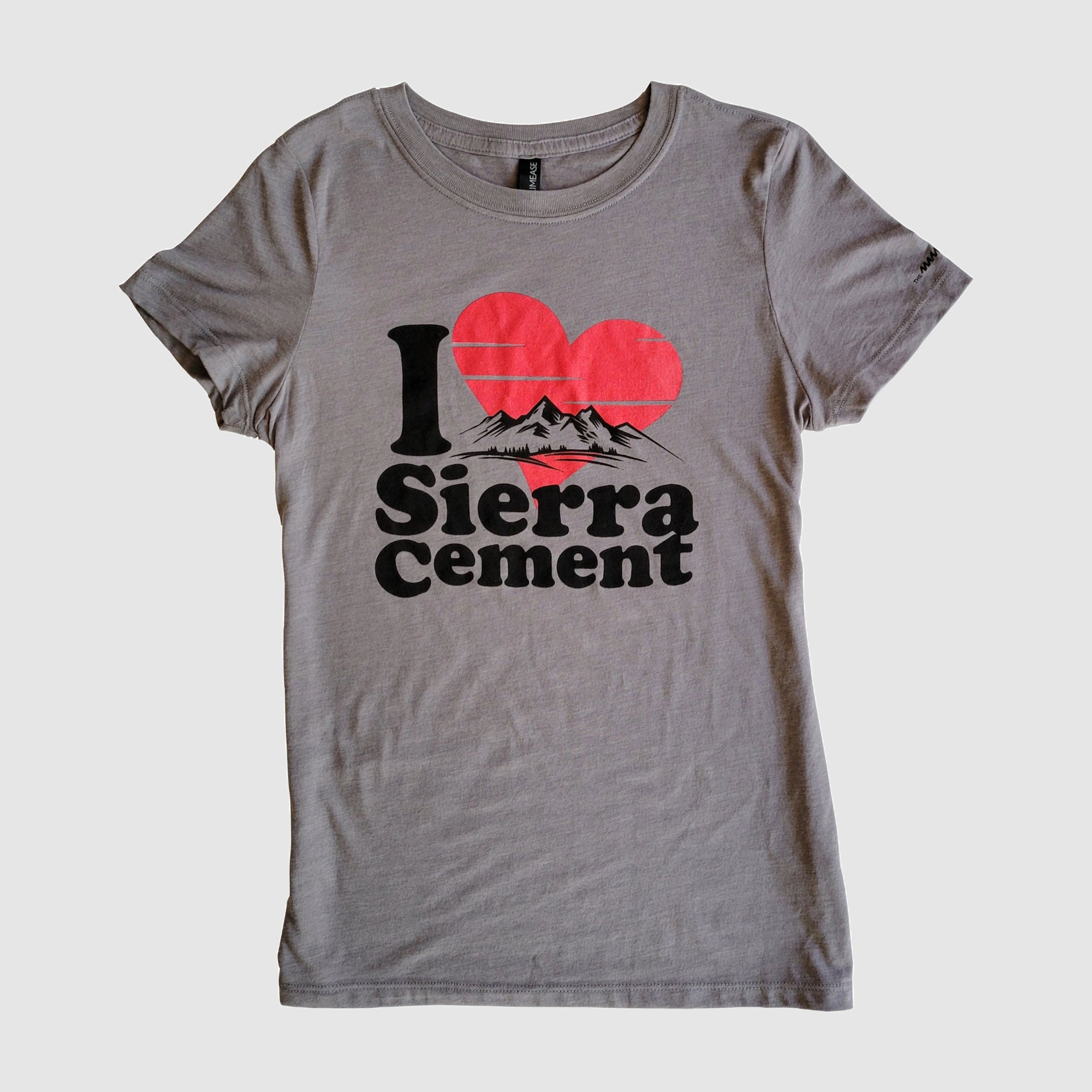 Women's Sierra Cement Tee - Heather Grey - Lolomo!