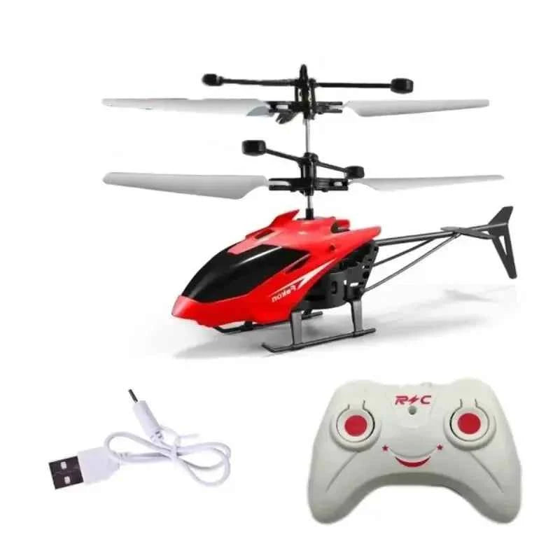 Safe & Fun Rechargeable Mini RC Helicopter Drone