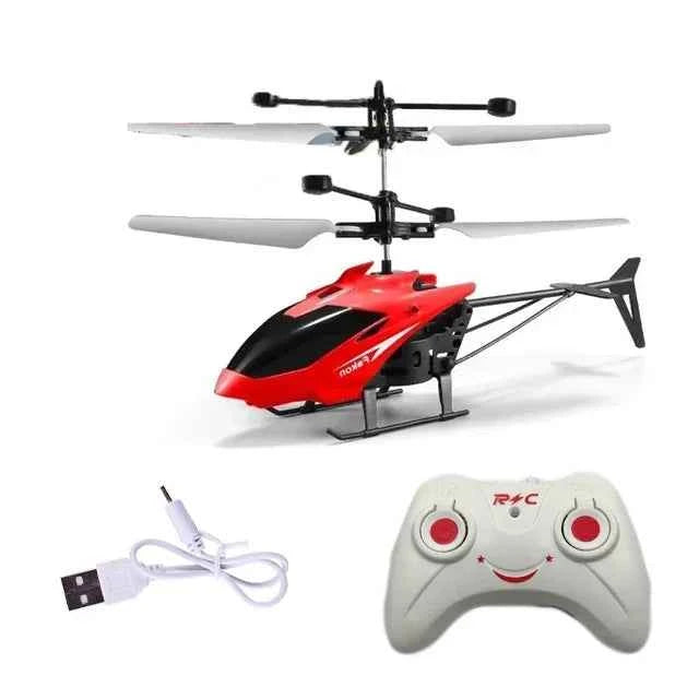 Safe & Fun Rechargeable Mini RC Helicopter Drone