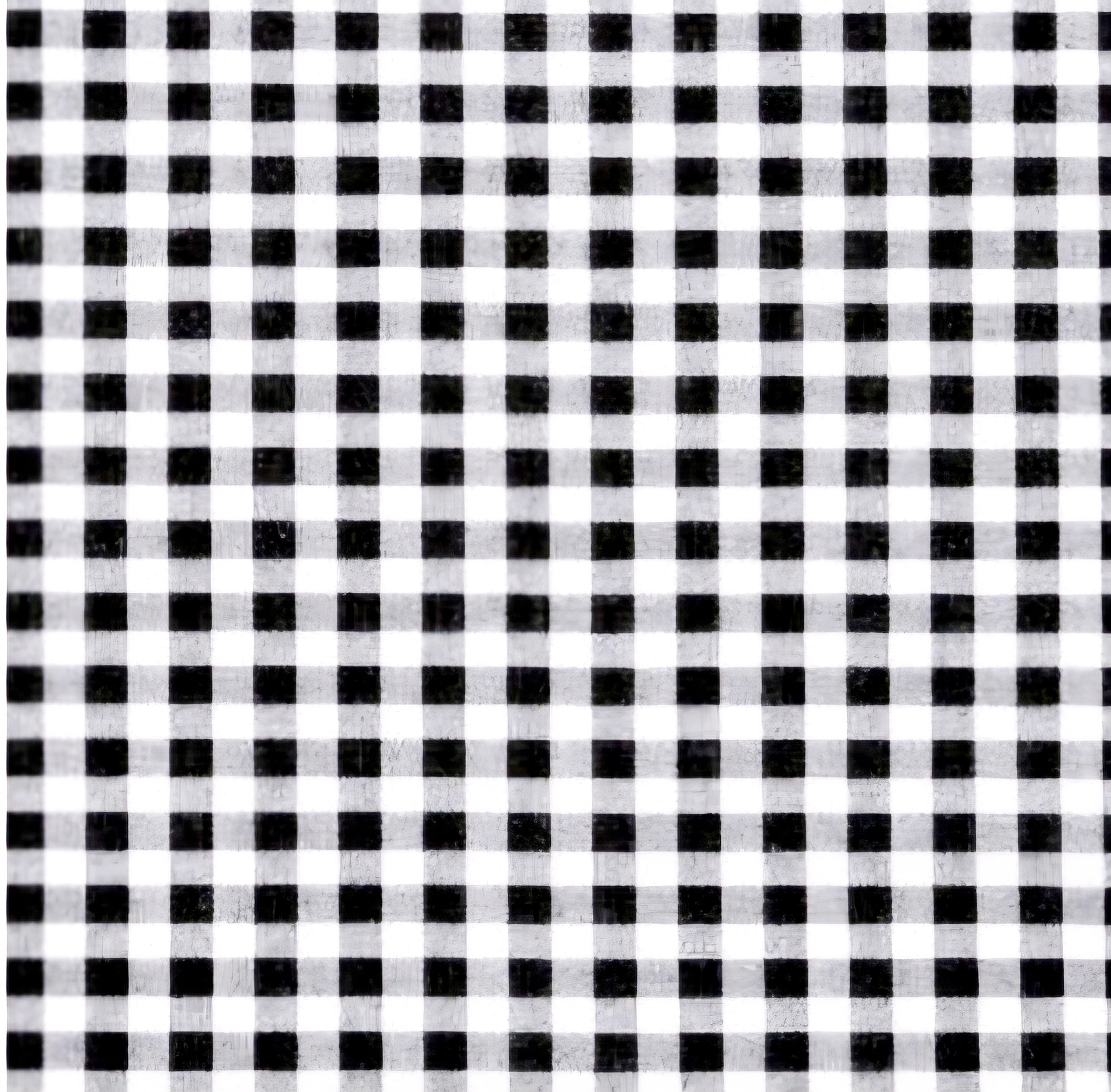 Black and White Check Bandana