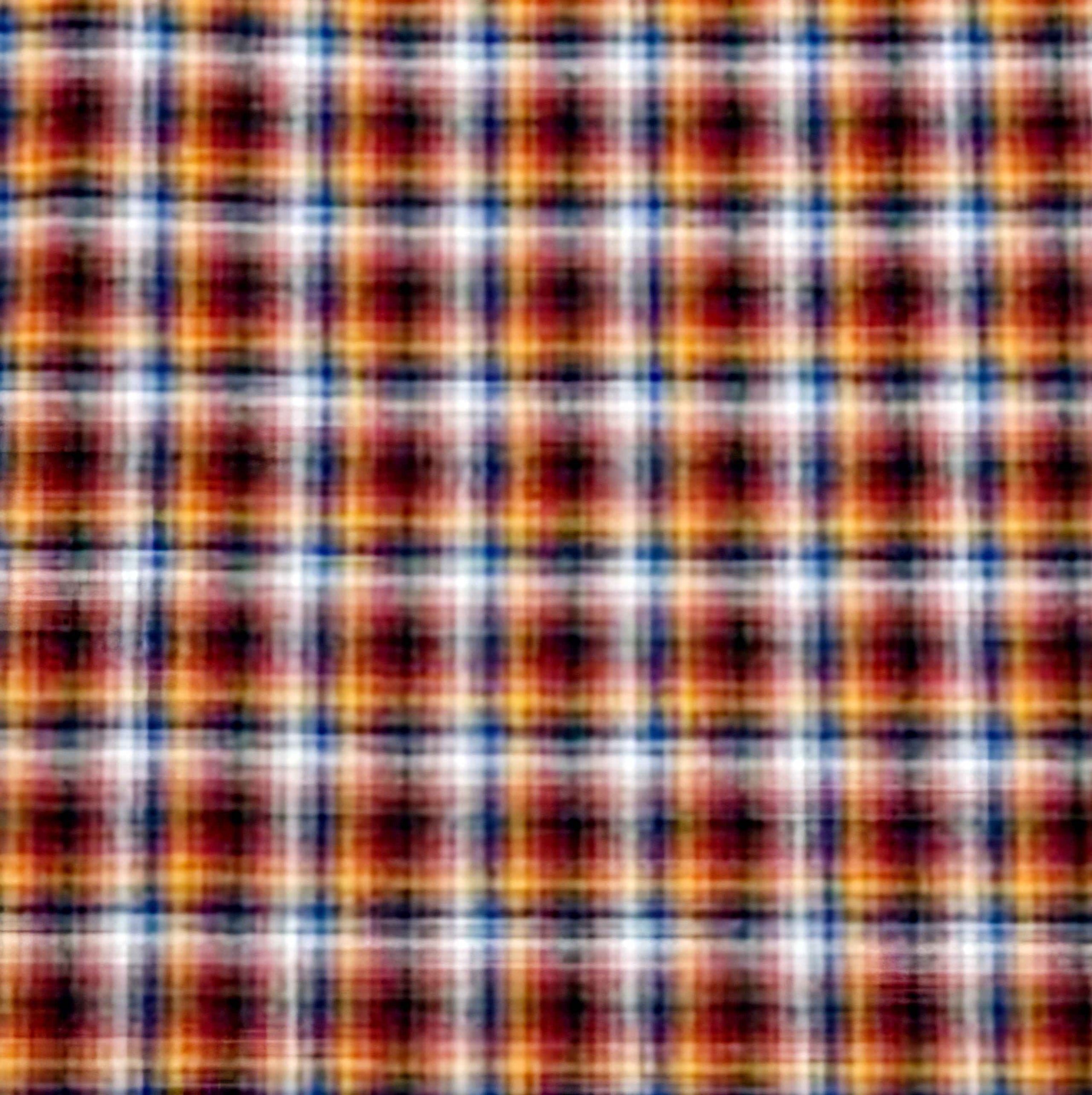 Gold, Burgandy and Navy Check Flannel