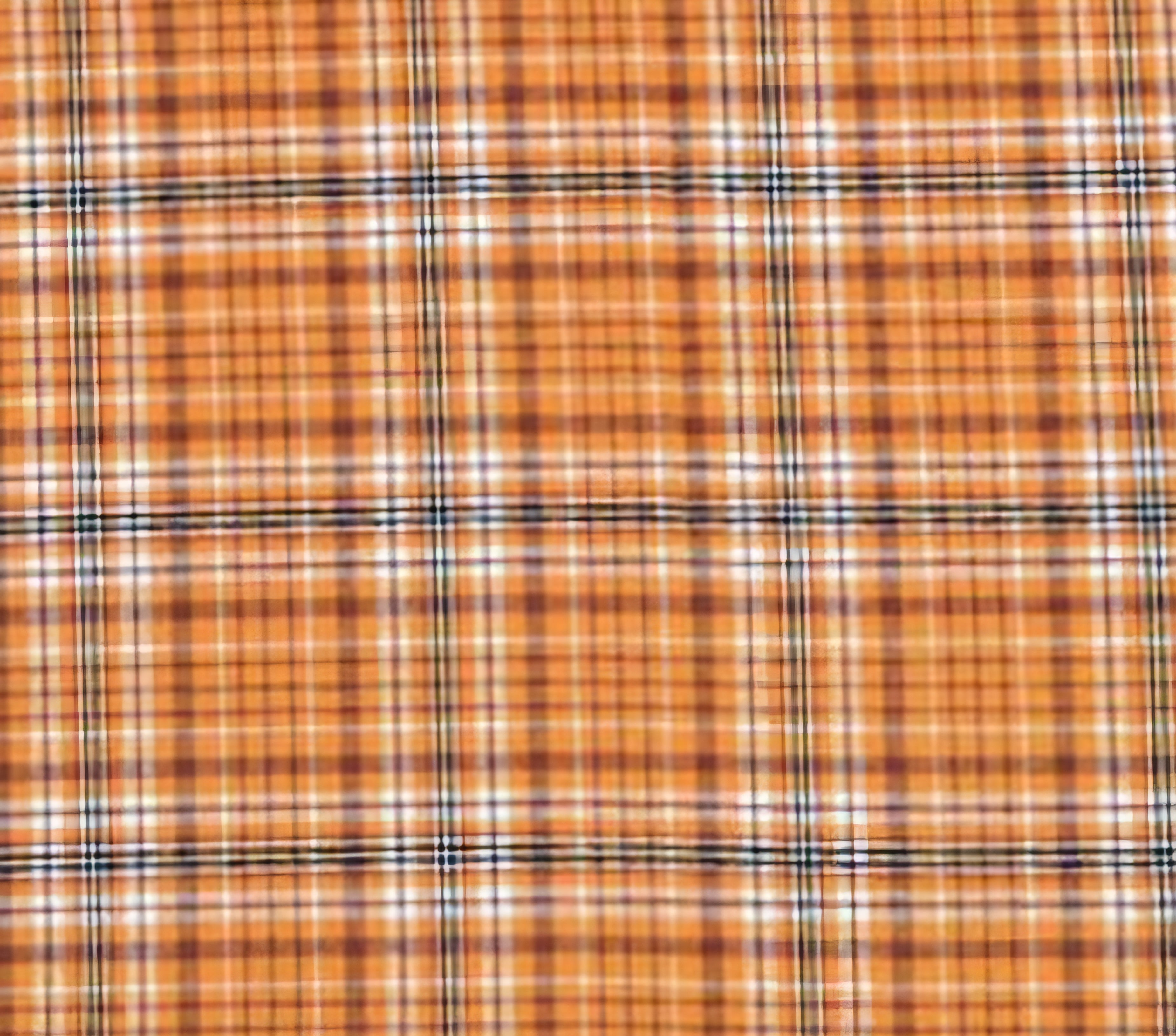 Dark Yellow Black and Brown Plaid Flannel