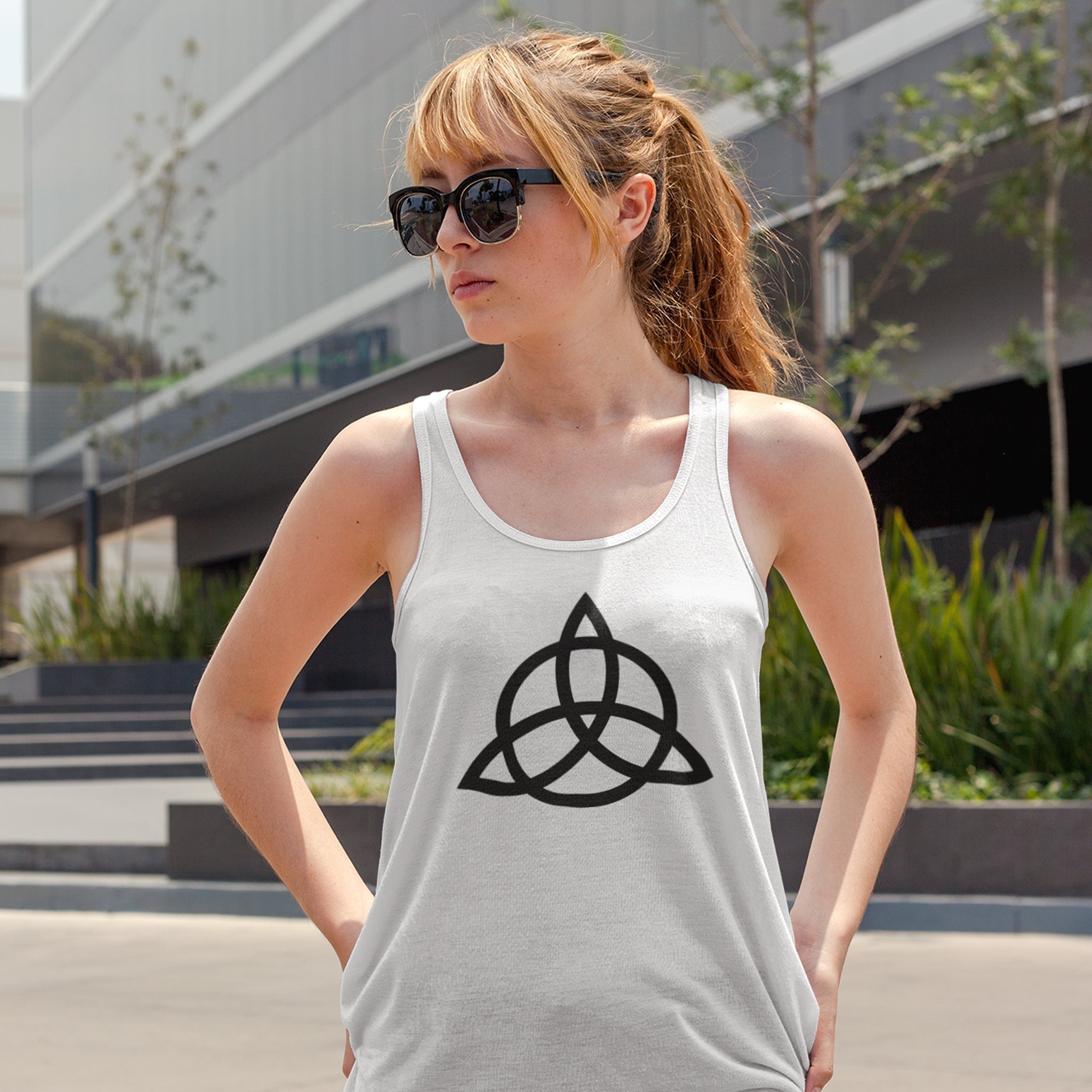 Triquetra Racerback Tank Top - Lolomo!