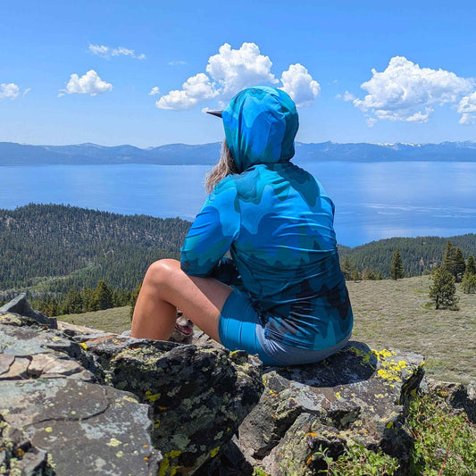 Women's Carson Sun Hoodie - Mountain Waves