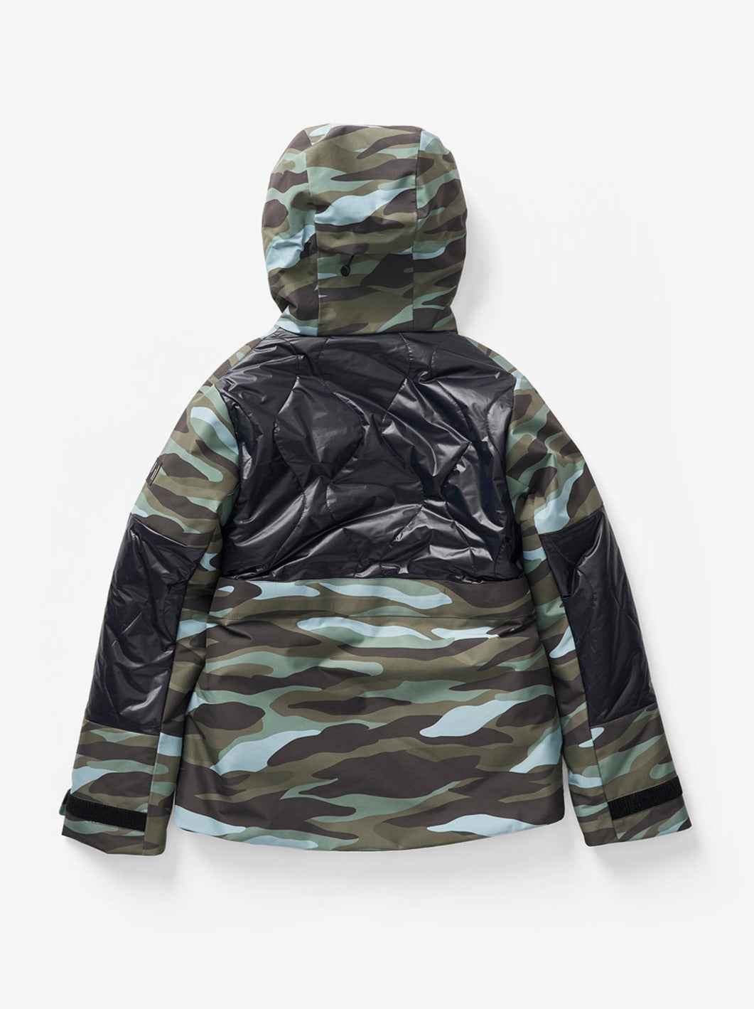 BELTED PARKA - Zea Camo