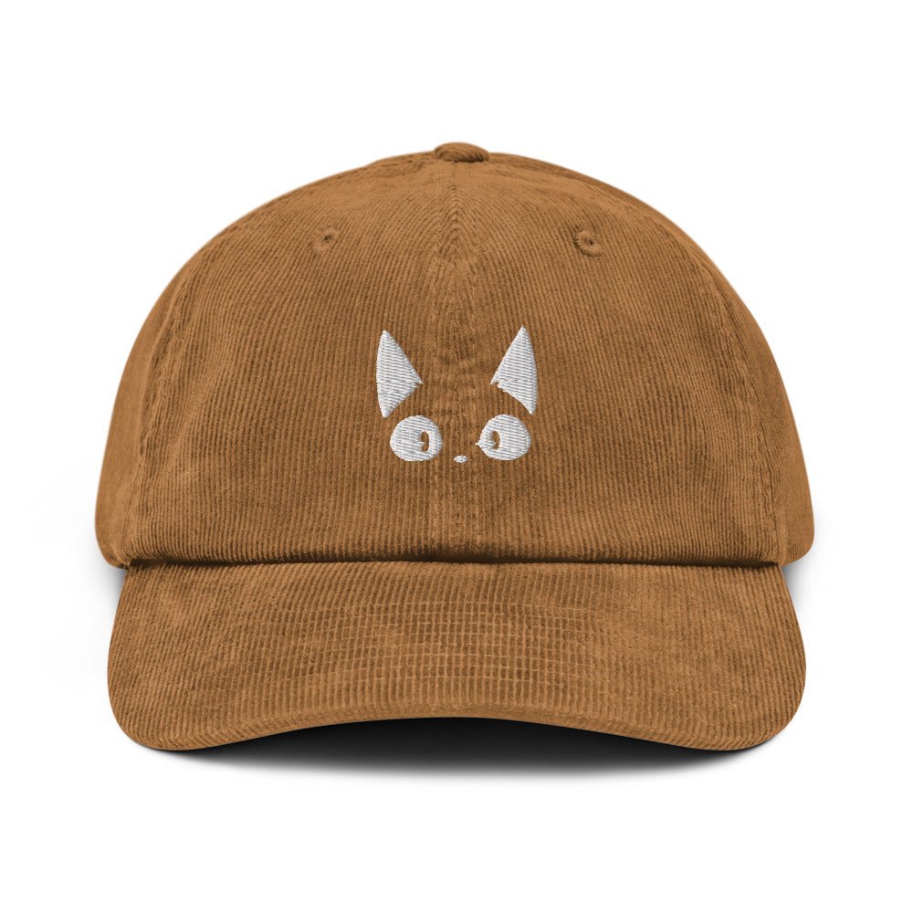 Amazed Cat Corduroy Hat - Lolomo!