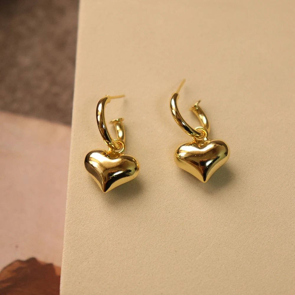 Amour Doré Earrings - Lolomo!