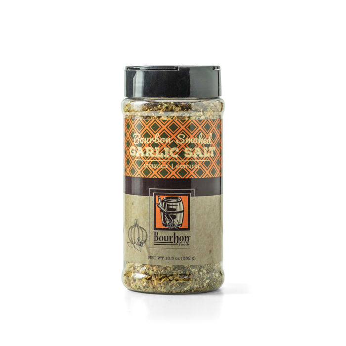 Sal de ajo ahumada con bourbon