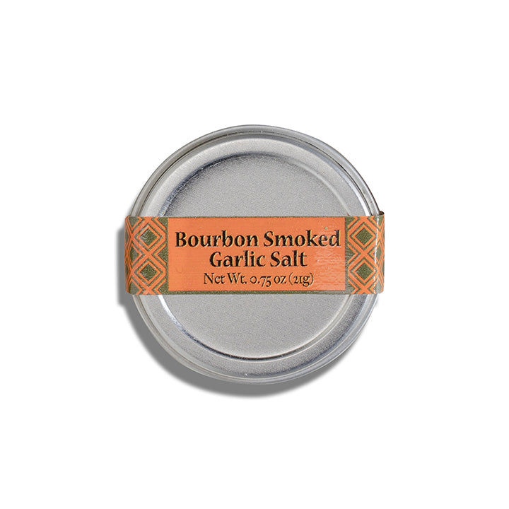 Sal de ajo ahumada con bourbon