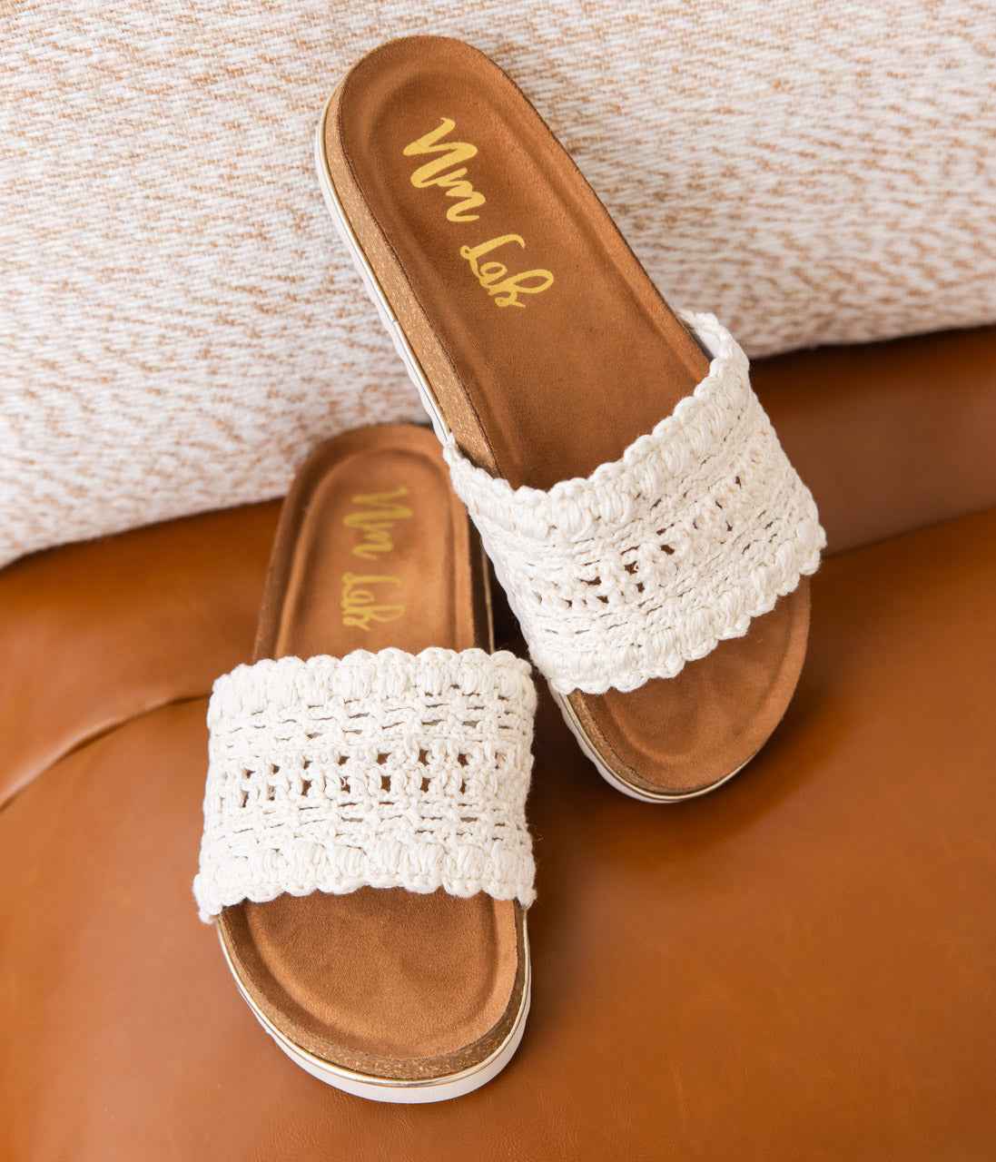 Beatty Sandals in White