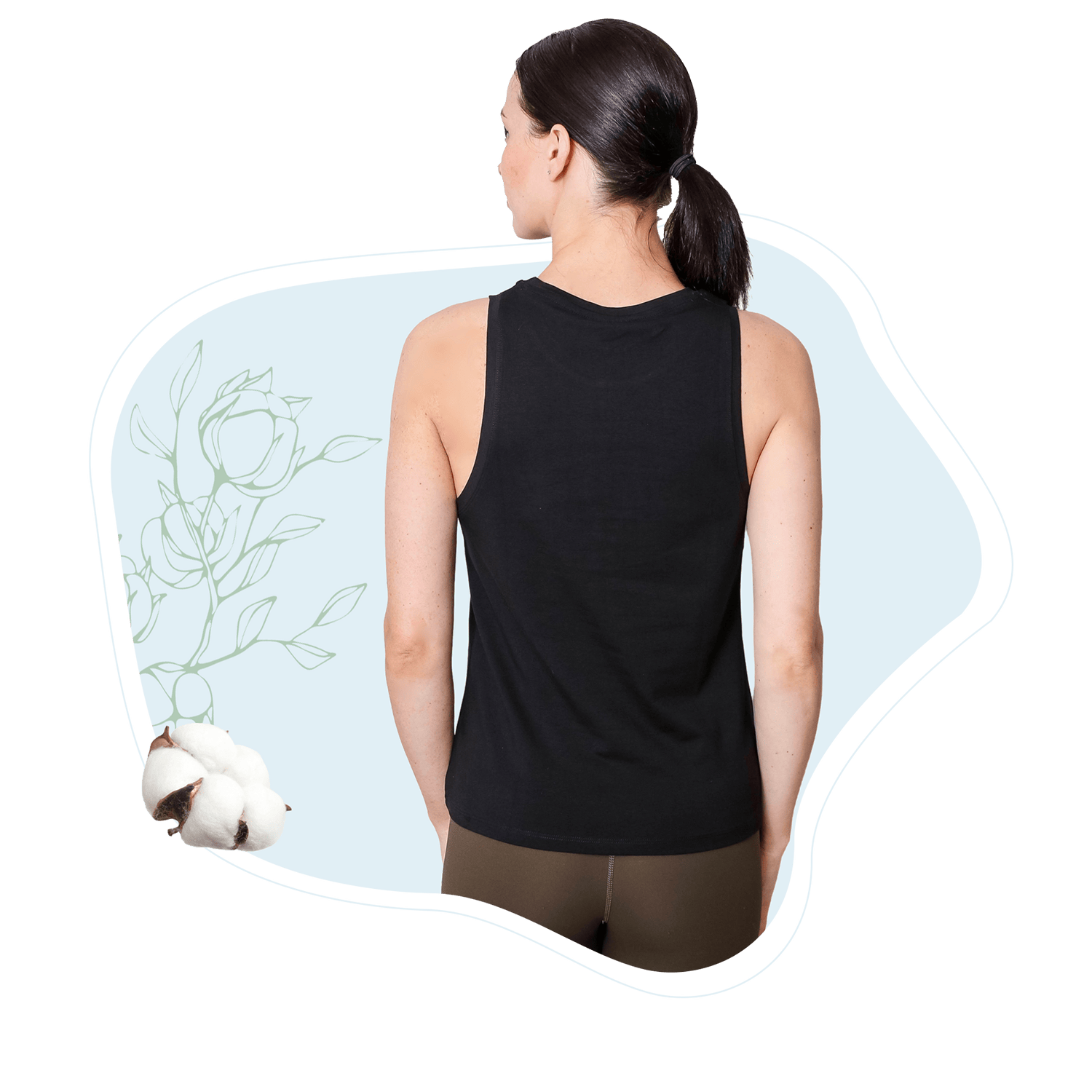 Camisetas sin mangas para mujer