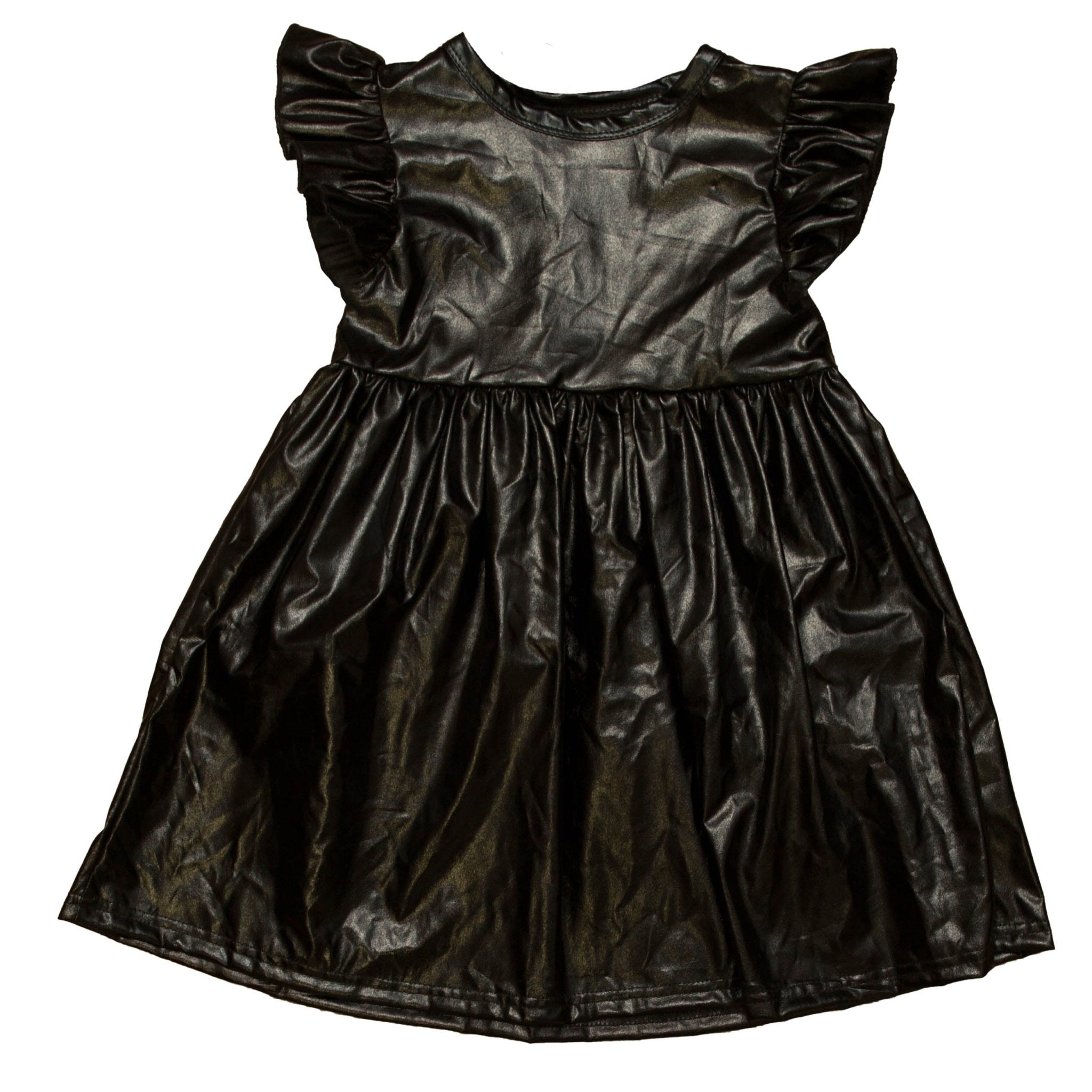Black Metallic Adult Dress - Lolomo!